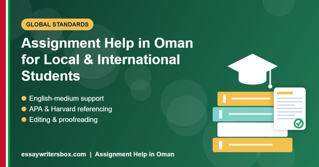 Assignment help in Oman for international students