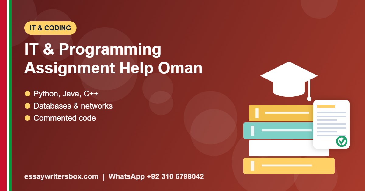 IT assignment help Oman - IT & Coding