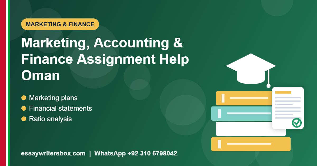 marketing assignment help Oman - Marketing & Finance