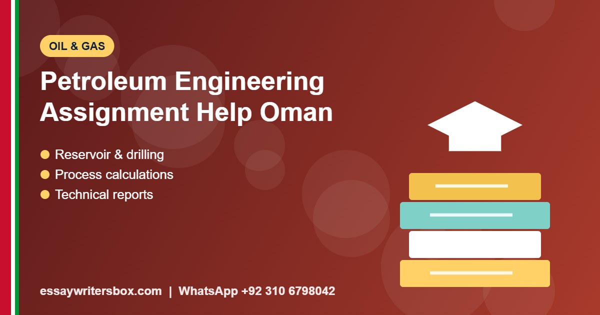 petroleum engineering assignment help Oman - Oil & Gas