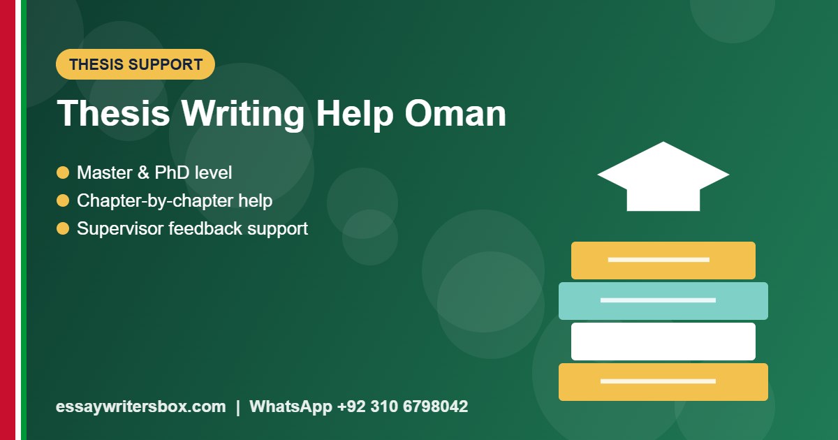 thesis writing help Oman - Thesis Support